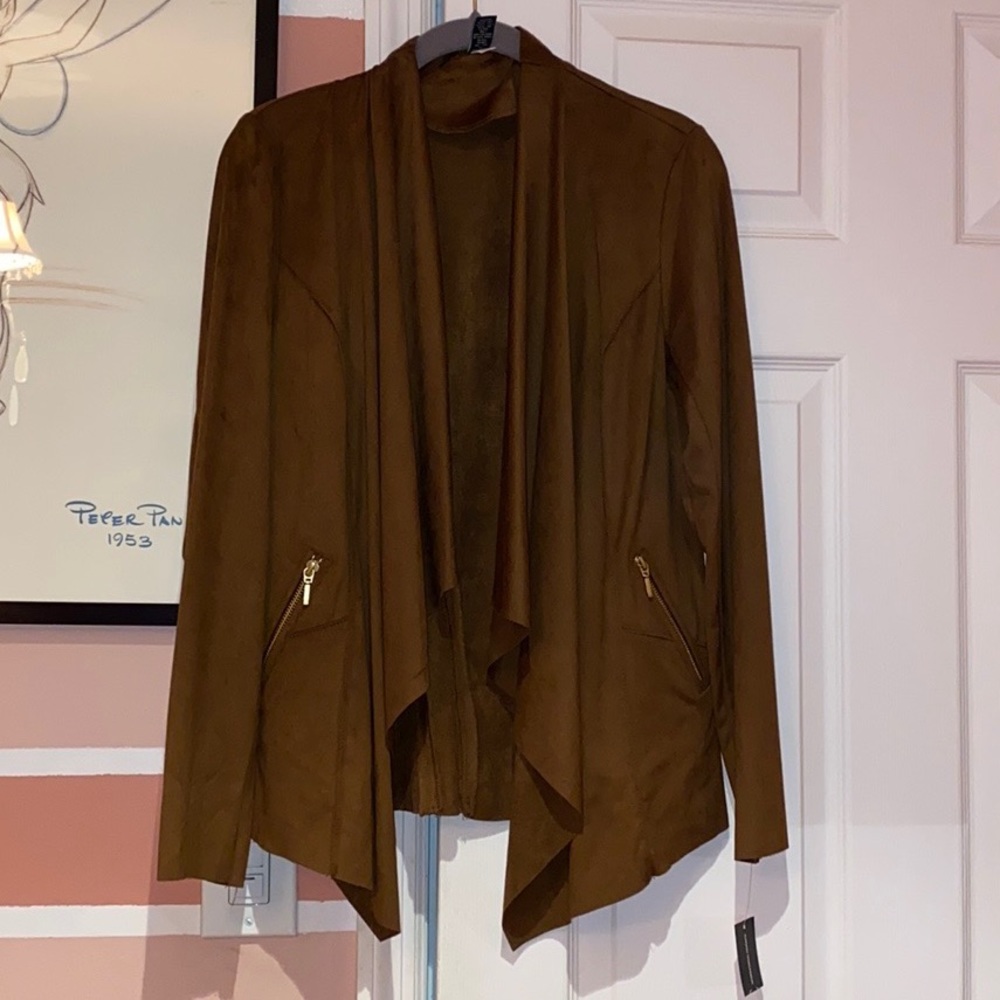 INC buttonless cardigan